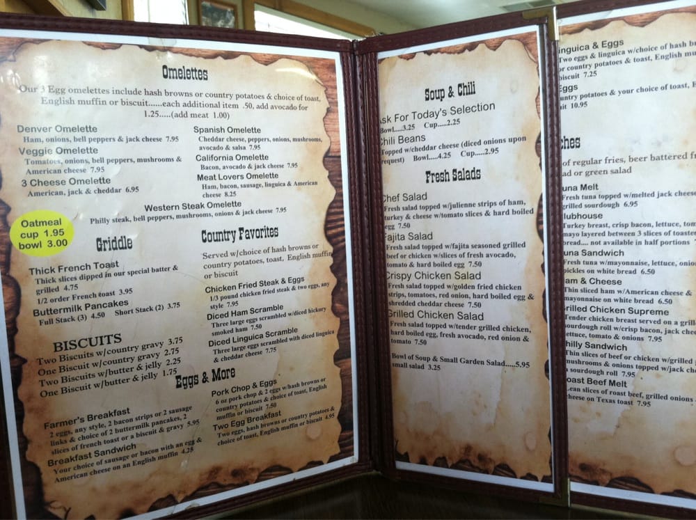 Farmers Den menu 4